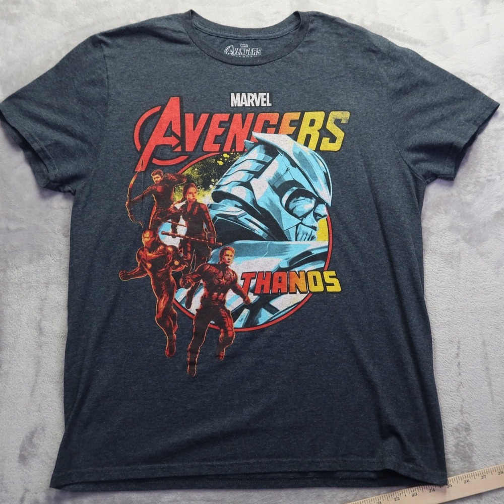 Marvel Avengers Thanos T Shirt Men's Size L End Game - Picture 1 of 7